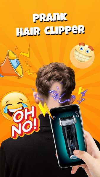 Hair Clipper Prank: Fun Sounds - Image screenshot of android app