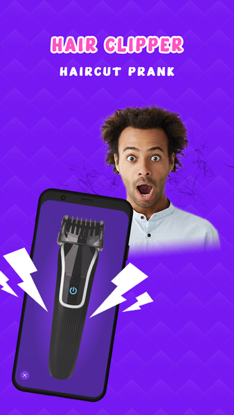 Hair Clipper Prank: Fun Sounds - Image screenshot of android app