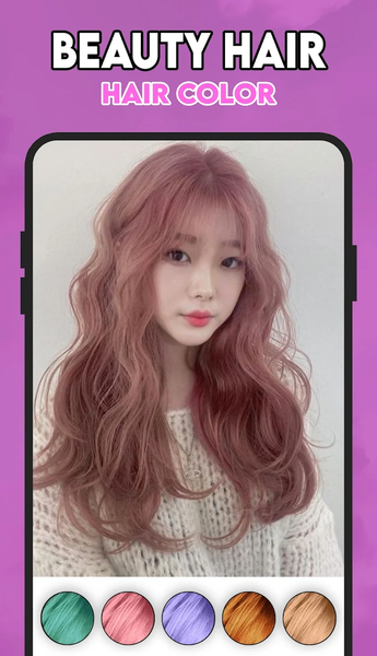 Beauty hair: Hair Color - عکس برنامه موبایلی اندروید