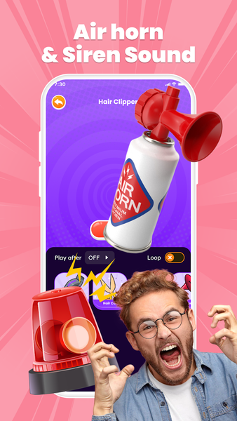 Haircut Prank - Hair Clipper - Image screenshot of android app
