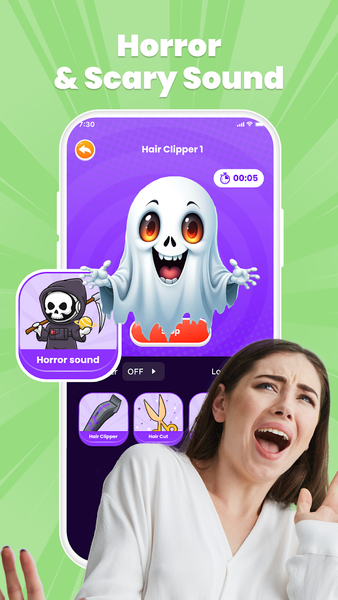 Haircut Prank - Hair Clipper - Image screenshot of android app