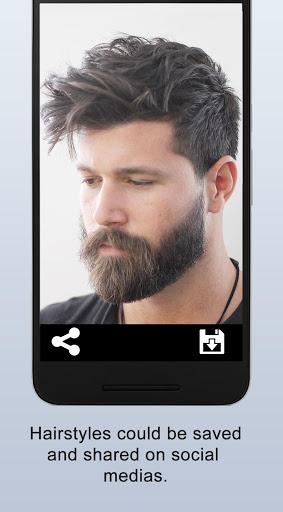 Boys Men Hairstyles, Hair cuts - Image screenshot of android app