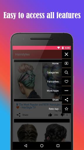 Hairstyles Video Tutorials - Image screenshot of android app