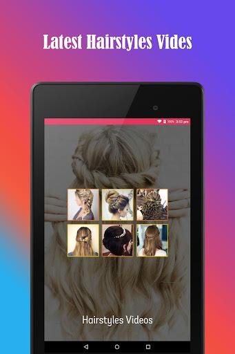 Hairstyles Video Tutorials - عکس برنامه موبایلی اندروید