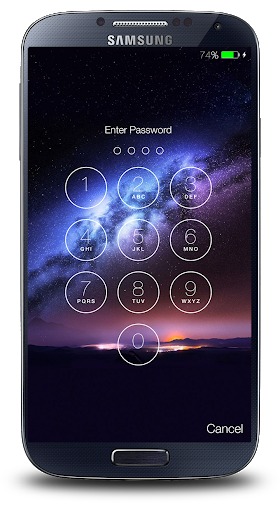 Phone Lock Screen - عکس برنامه موبایلی اندروید