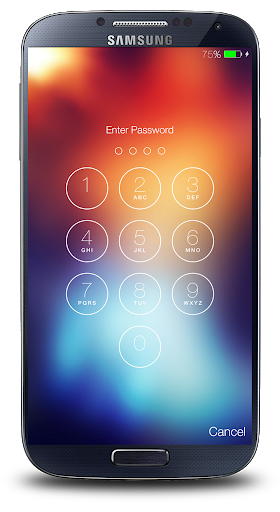 Phone Lock Screen - عکس برنامه موبایلی اندروید