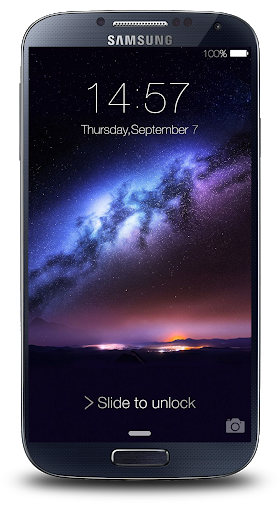 Phone Lock Screen - عکس برنامه موبایلی اندروید