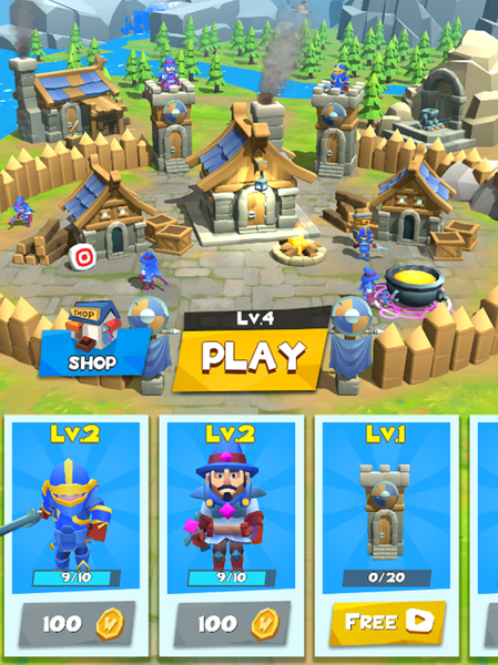 Clans Rush - Battle of Honor - عکس بازی موبایلی اندروید