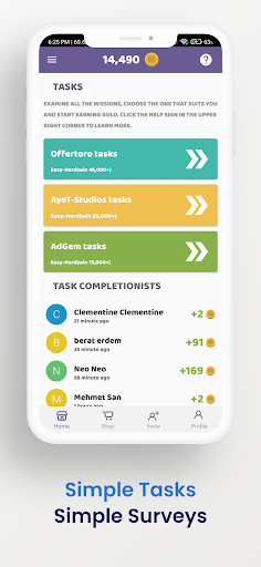 Gift Center - Earn Money &Gift - عکس برنامه موبایلی اندروید
