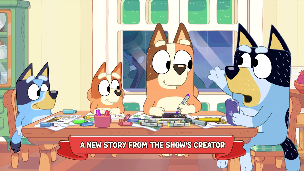 Bluey's Quest for The Gold Pen - Gameplay image of android game