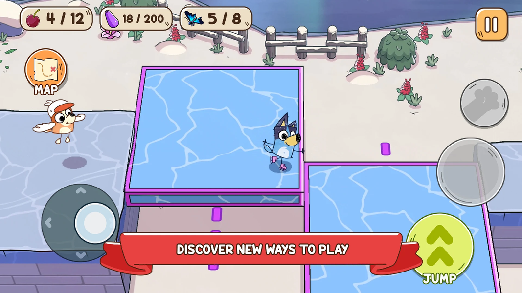 Bluey's Quest for The Gold Pen - Gameplay image of android game