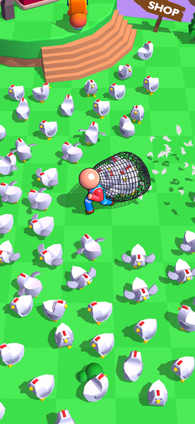 Catch The Hen - Gameplay image of android game