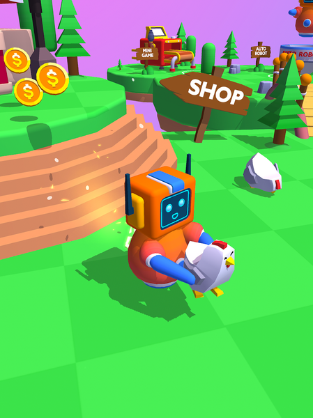 Catch The Hen - Gameplay image of android game