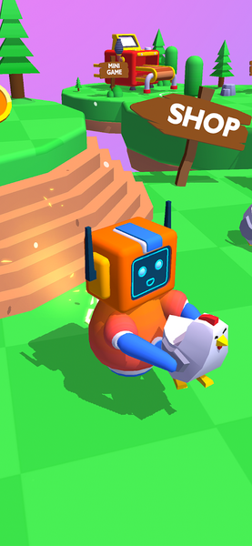 Catch The Hen - Gameplay image of android game