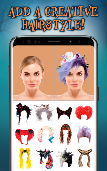 Halloween Stickers: Photo App - Image screenshot of android app