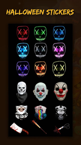 Halloween Light Mask  |  Photo Editor - Image screenshot of android app