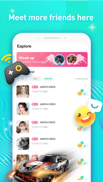 LightChat -Voice Chat & Meet - Image screenshot of android app