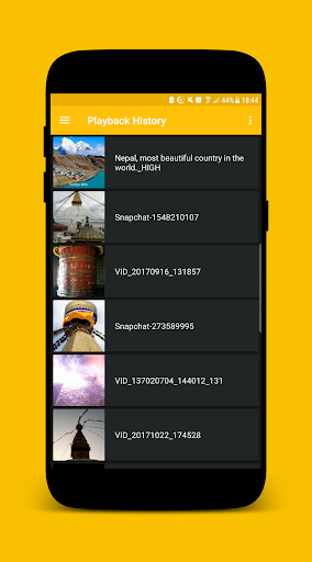 MP۴ Video Player - عکس برنامه موبایلی اندروید