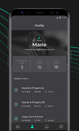 Halo Sport - عکس برنامه موبایلی اندروید