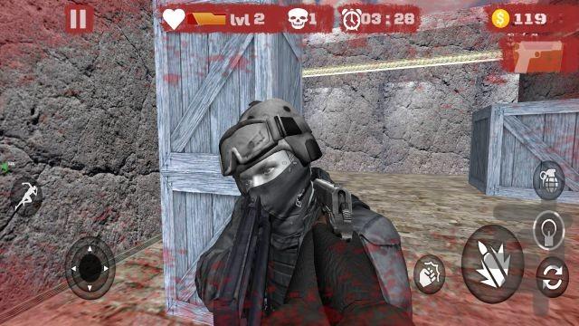 بازی تفنگی کانتر - Gameplay image of android game