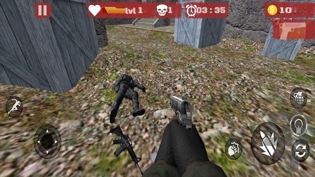 بازی تفنگی کانتر - عکس بازی موبایلی اندروید