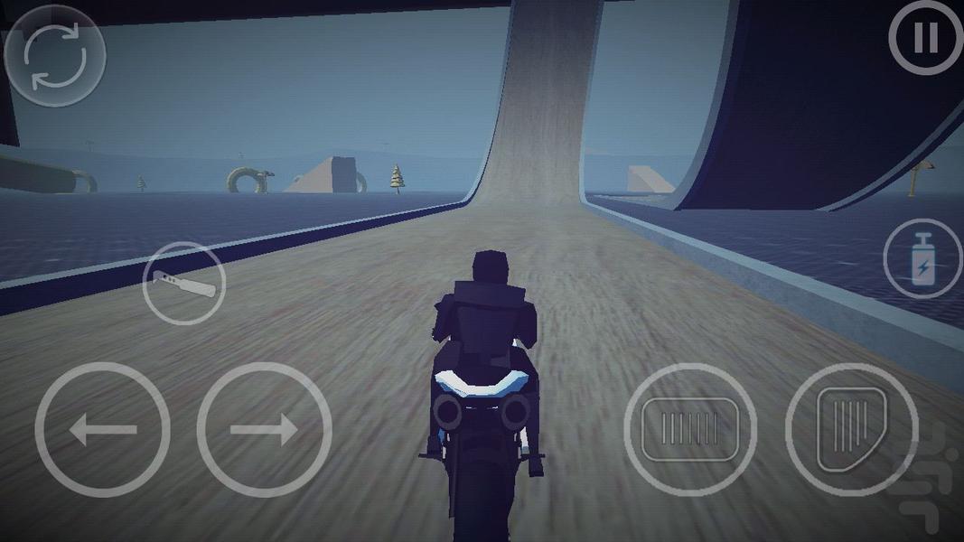 موتور بازی در مریخ - Gameplay image of android game