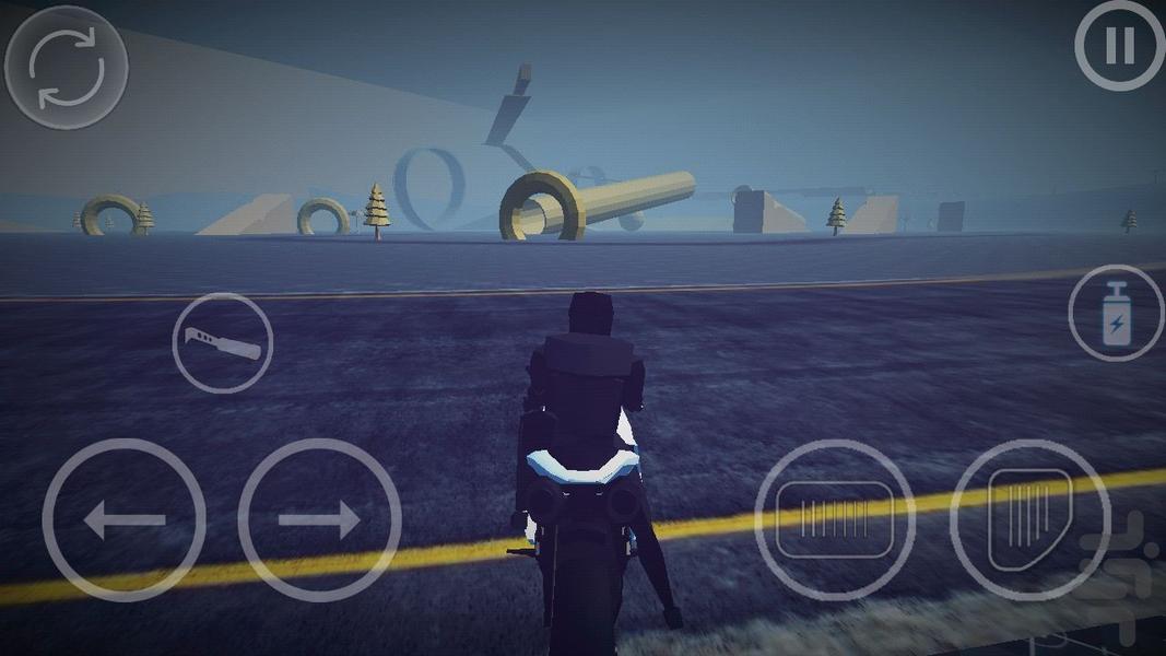 موتور بازی در مریخ - Gameplay image of android game