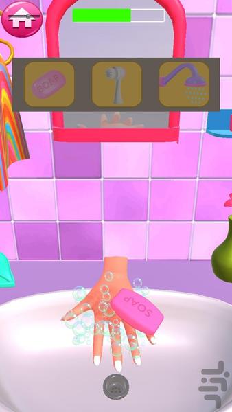 بازی دخترانه سالن ناخن - عکس بازی موبایلی اندروید