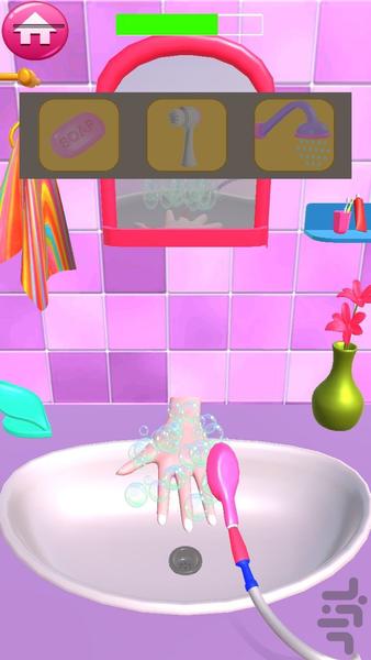 بازی دخترانه سالن ناخن - عکس بازی موبایلی اندروید