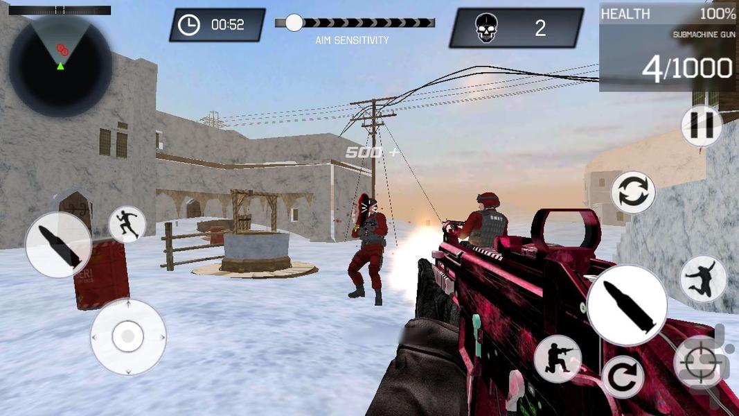 تفنگ بازی-کانتر - عکس بازی موبایلی اندروید