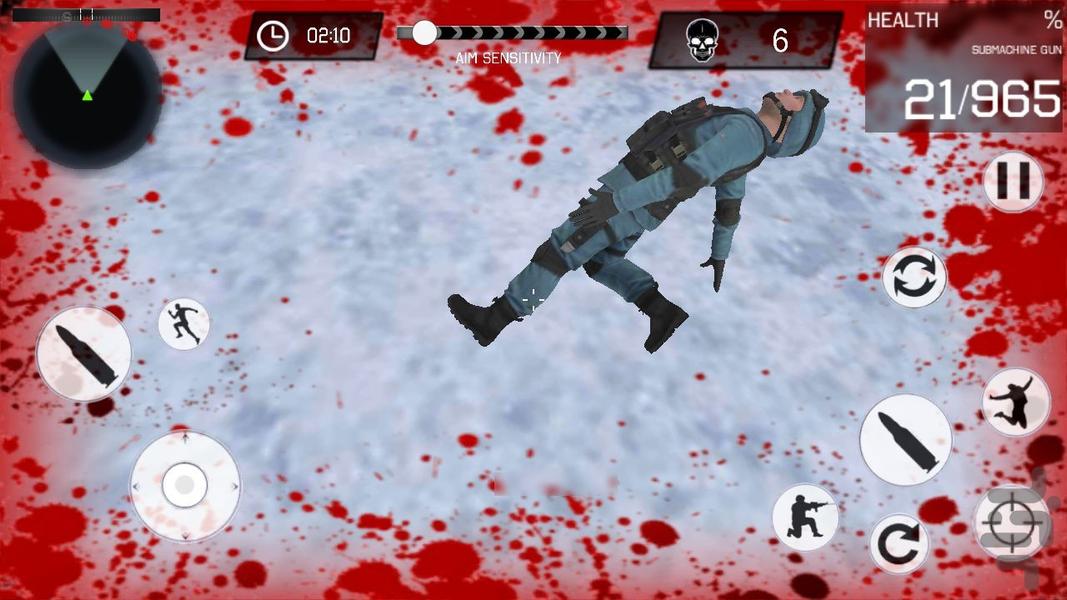 تفنگ بازی-کانتر - عکس بازی موبایلی اندروید