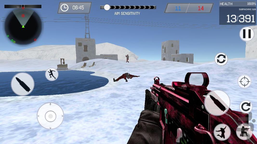 تفنگ بازی-کانتر - عکس بازی موبایلی اندروید