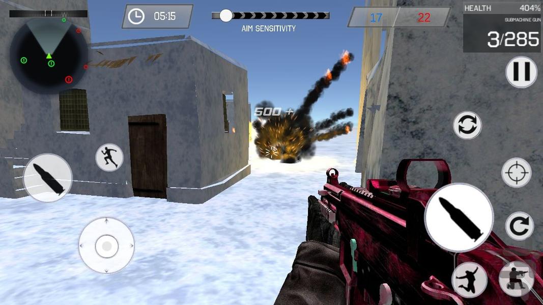 تفنگ بازی-کانتر - عکس بازی موبایلی اندروید
