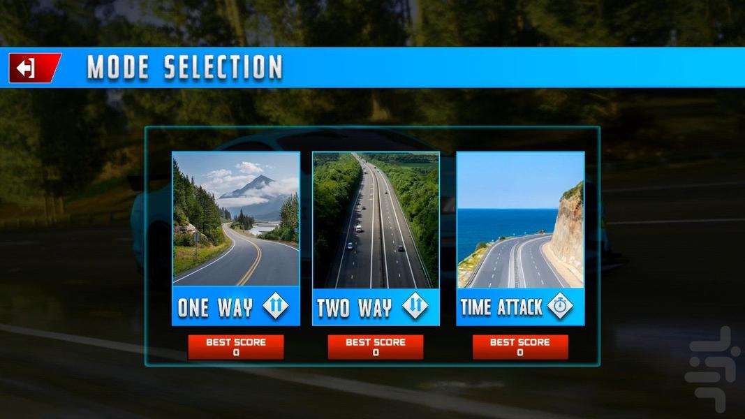 بازی ماشین رانندگی در ترافیک - عکس بازی موبایلی اندروید