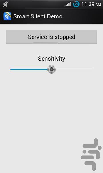 سایلنت هوشمند نمایشی - Image screenshot of android app