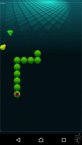 snake - Gameplay image of android game