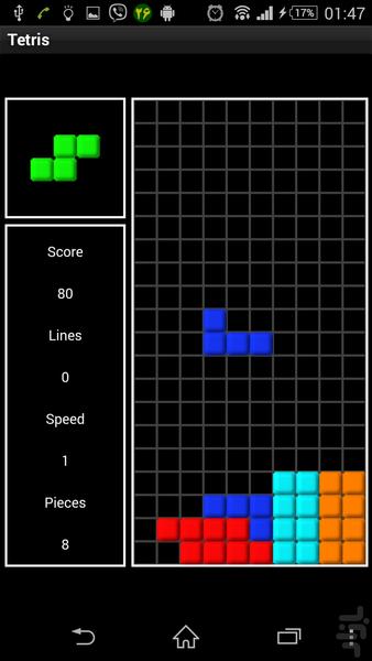 tetris - Gameplay image of android game