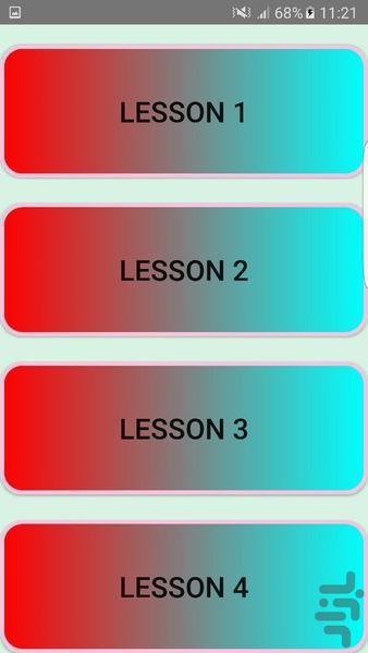 انگلیسی صحبت کنید!!! - عکس برنامه موبایلی اندروید