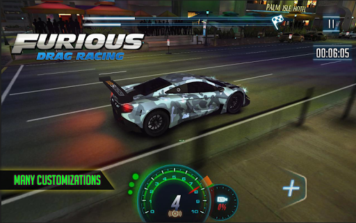 Furious Drag Racing 2023 - Gameplay image of android game