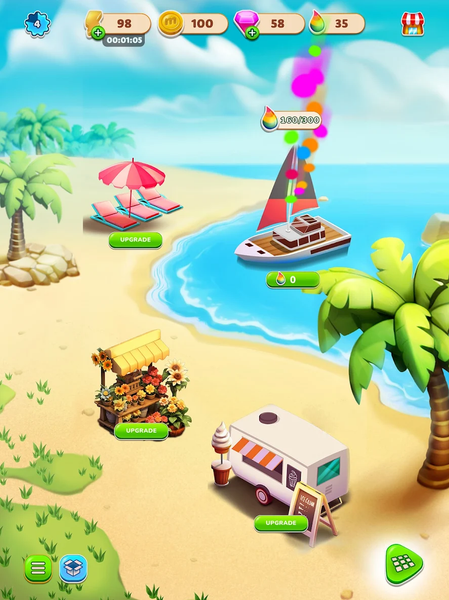 Summer Love: Merge & Story - عکس بازی موبایلی اندروید