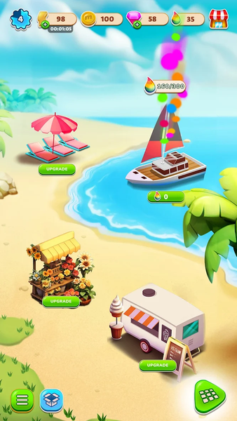 Summer Love: Merge & Story - عکس بازی موبایلی اندروید