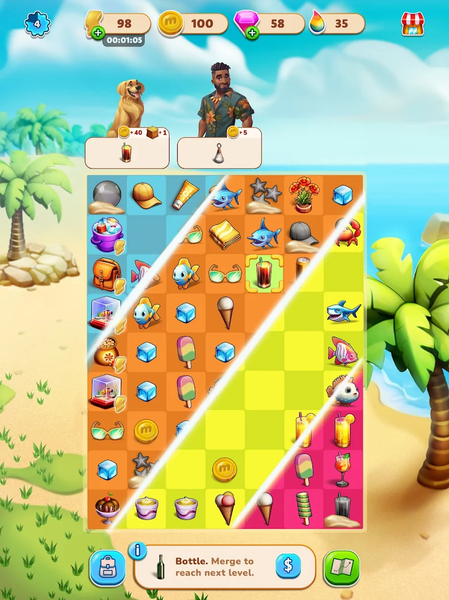 Summer Love: Merge & Story - عکس بازی موبایلی اندروید