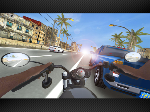 Moto Racing Club: Highway Ride - Gameplay image of android game