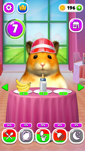 Hamster: Pet Care Salon - Gameplay image of android game