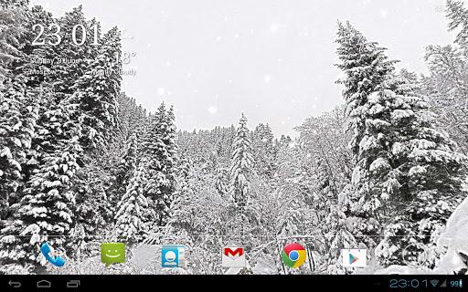 Snowfall 360° Free - Image screenshot of android app