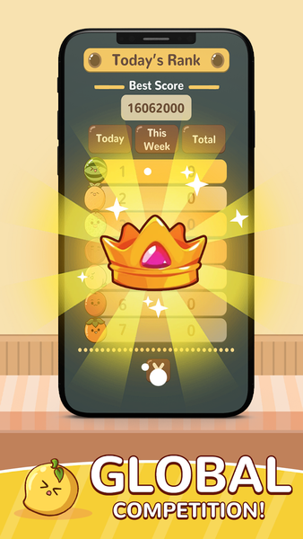 Fruit Merge Drop Saga - عکس بازی موبایلی اندروید