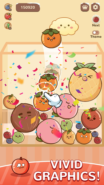 Fruit Merge Drop Saga - عکس بازی موبایلی اندروید