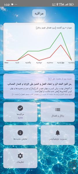 مراقبه (محاسبه اعمال و حدیث روزانه) - عکس برنامه موبایلی اندروید