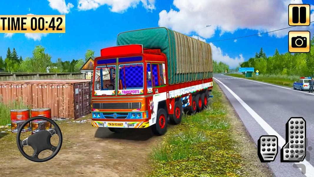 بازی کامیون هندی : ماشین سنگین - عکس بازی موبایلی اندروید