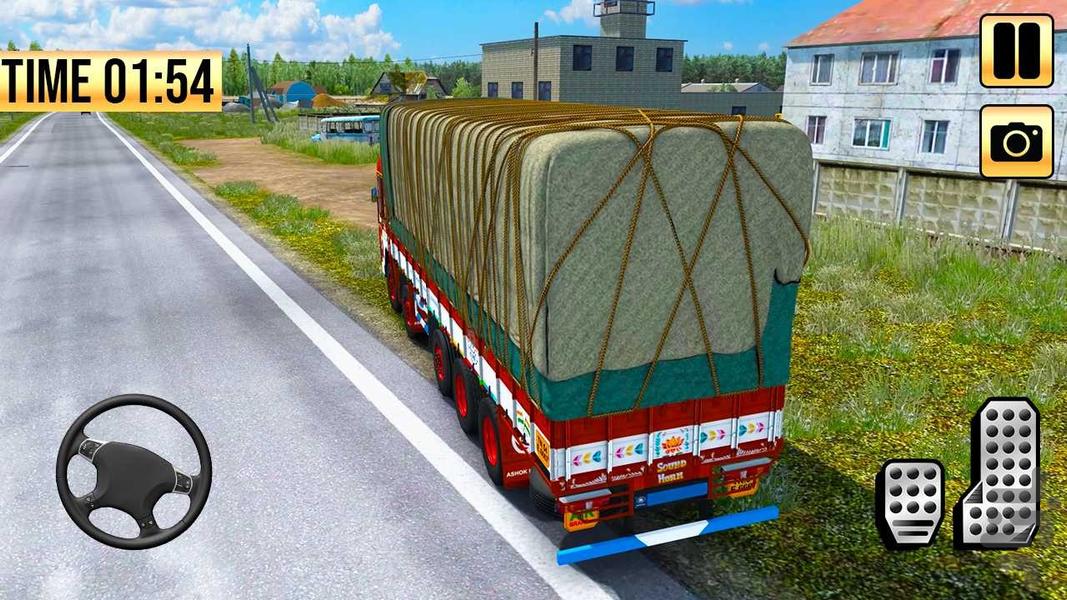 بازی کامیون هندی : ماشین سنگین - Gameplay image of android game